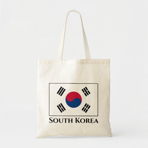 South Korea South Korean Flag Tote Bag
