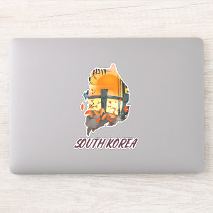 South Korea Sticker