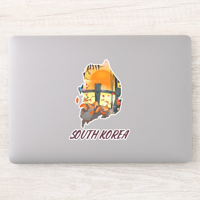 South Korea Sticker (Computer)