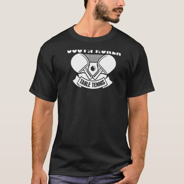 South Korea Table Tennis  Support Korean Ping Pong T-Shirt (Front)