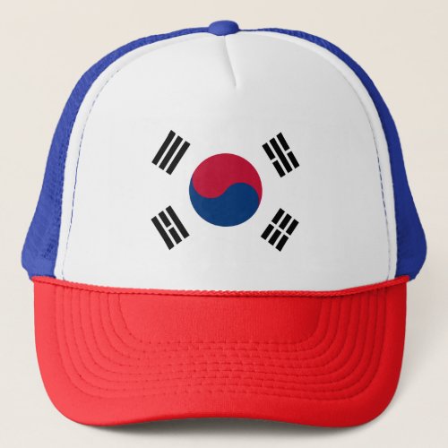 SOUTH KOREA TRUCKER HAT