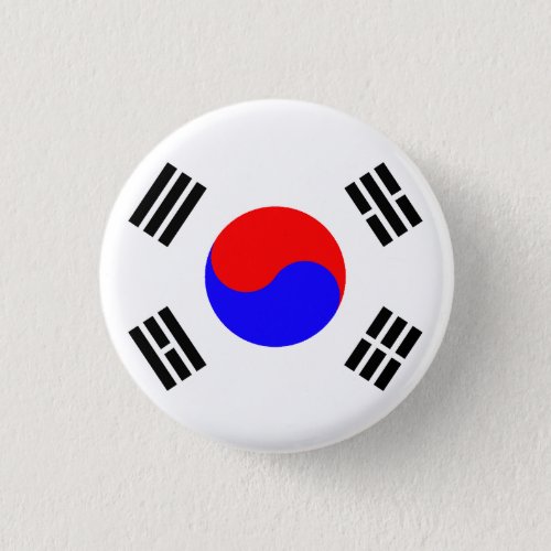 South Korean Flag Button