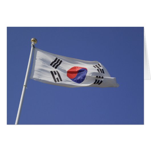 South Korean Flag Cards (Front Horizontal)