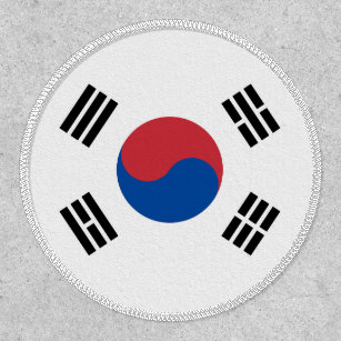 South Korean Flag, Flag of South Korea Patch