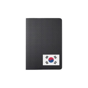 South Korean flag Passport Holder