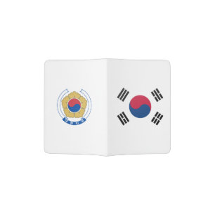 South Korean flag Passport Holder