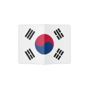 South Korean flag passport holder South Korea