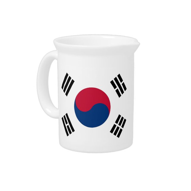 South Korean Flag Pitcher (Left)