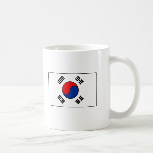 South Korean Flag T_shirts and Gifts Coffee Mug