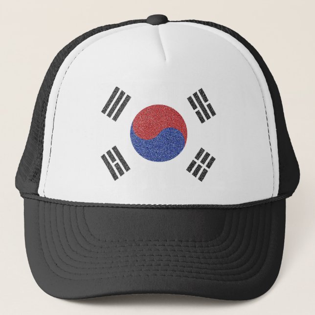 South Korean Flag Trucker Hat (Front)