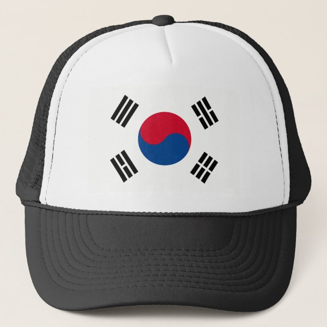 South Korean Flag Trucker Hat (Front)