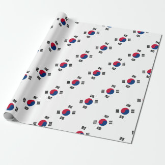 South Korean Flag Wrapping Paper