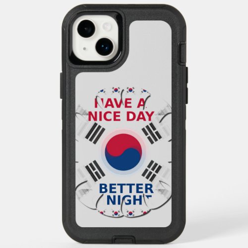 South Korean Have a Nice Day   a Better Night OtterBox iPhone 14 Plus Case