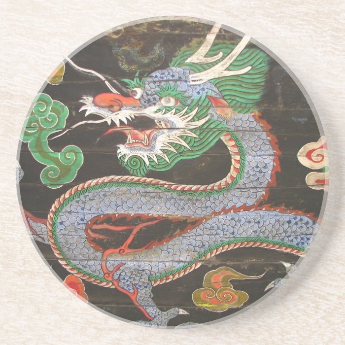 South Korean Namdaemun Sungnyemun Dragon Coasters