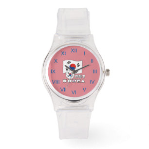 South Korean Soccer Ball and Flag Watch