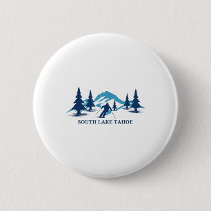South Lake Tacute Ss Cute Ss California Ski Resort Button