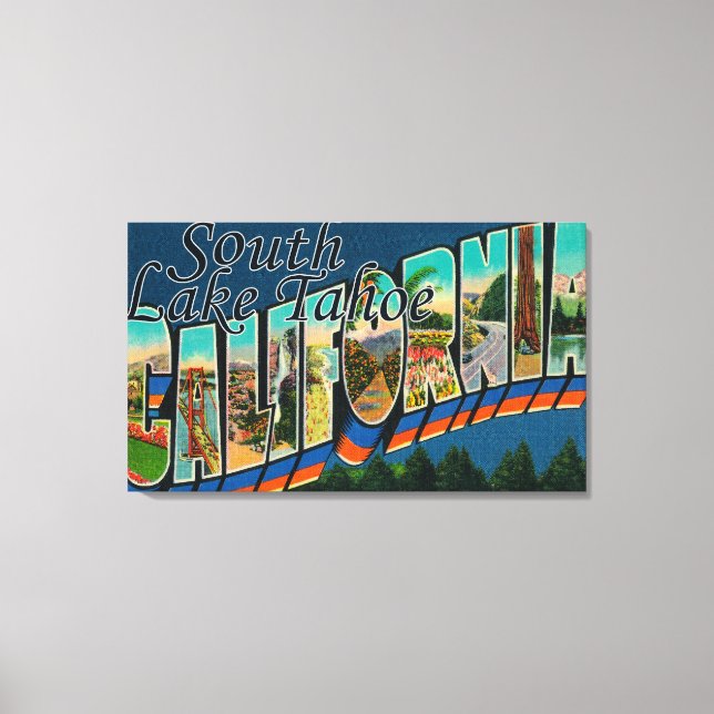 South Lake Tahoe, California Canvas Print (Front)
