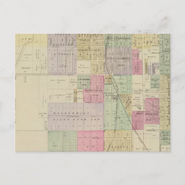 South Leavenworth, Kansas Postcard (Front)