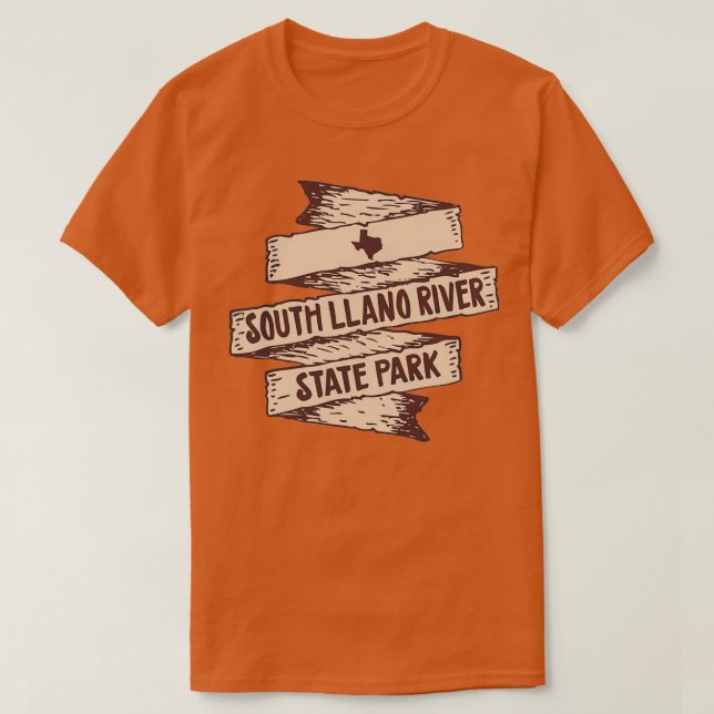 South Llano River State Park Texas TX Wilderness  T-Shirt (Design Front)