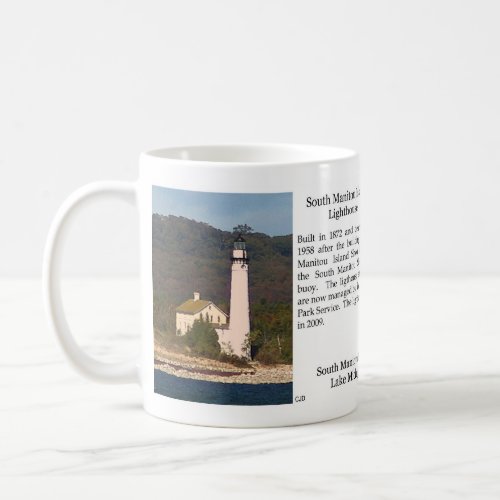 South Manitou Island Lighthouse mug