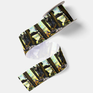 South of Heaven, West of Hell Satin Ribbon