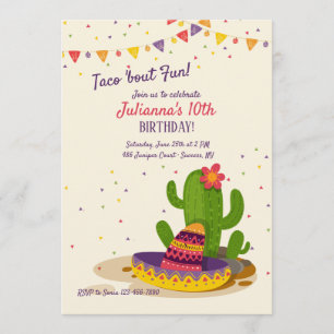 South of the Border Fun Invitation