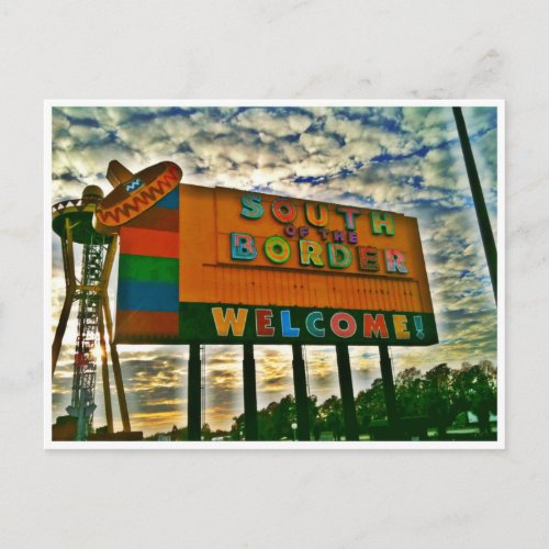 South of the Border Postcard