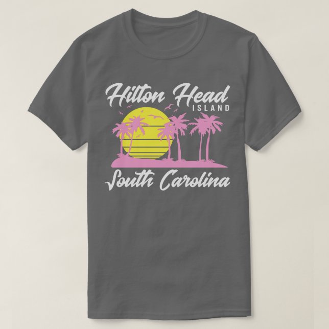South olina White T-Shirt (Design Front)