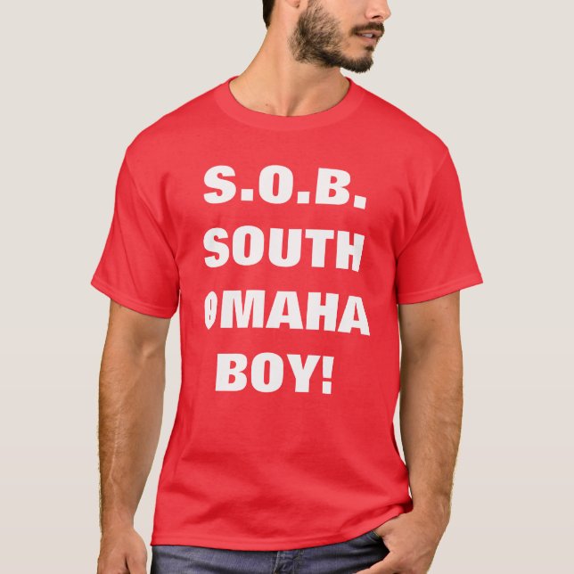 SOUTH OMAHA BOY T-Shirt (Front)