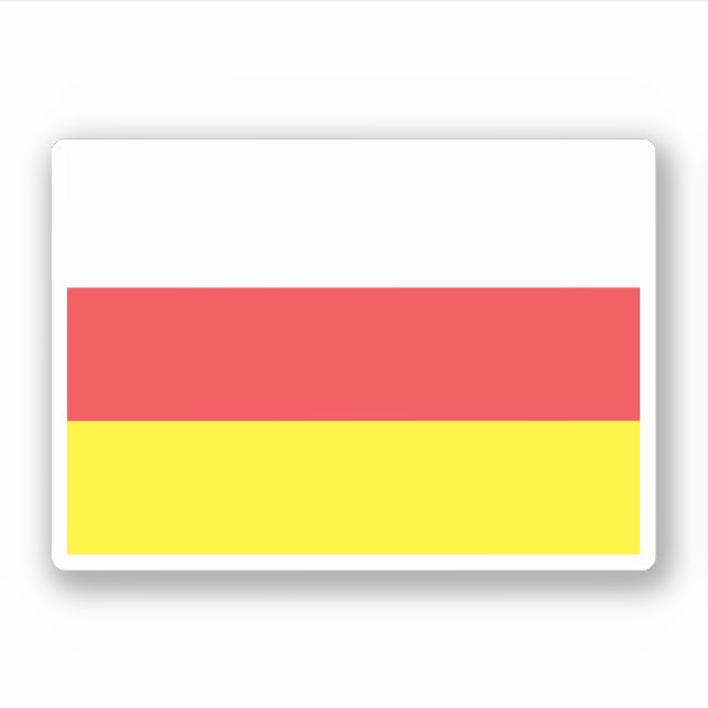 South Ossetia - Alania Sticker (Front)