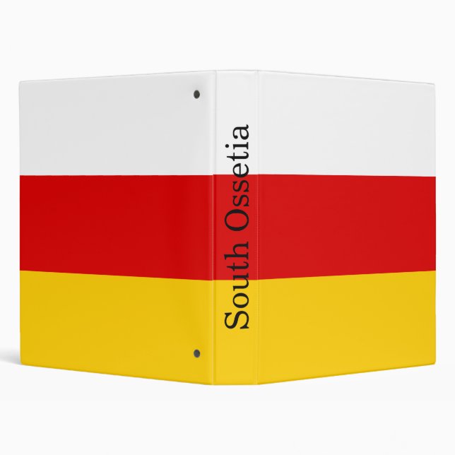 South Ossetia Flag 3 Ring Binder (Background)