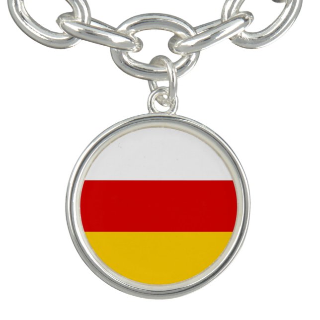 South Ossetia Flag Bracelet (Design)