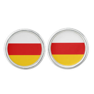 South Ossetia Flag Cufflinks