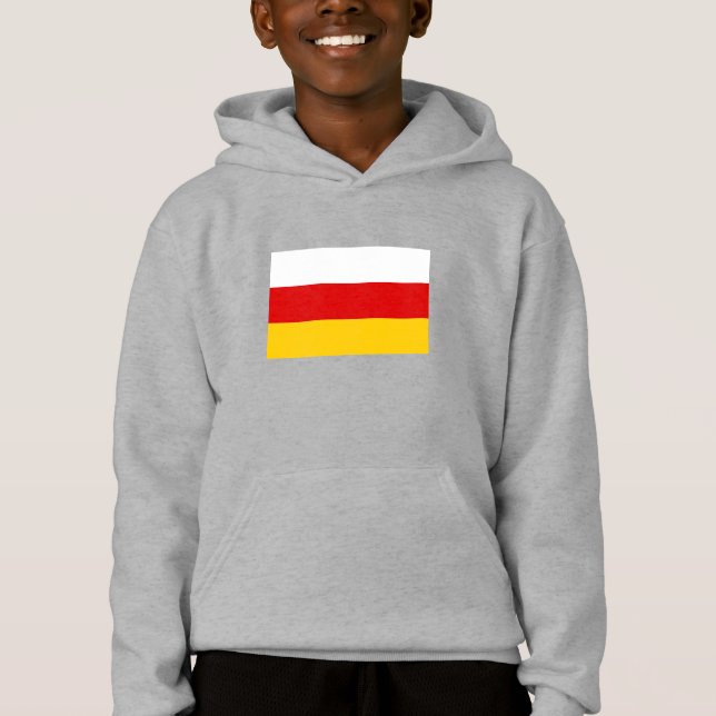 South Ossetia Flag Hoodie (Front)