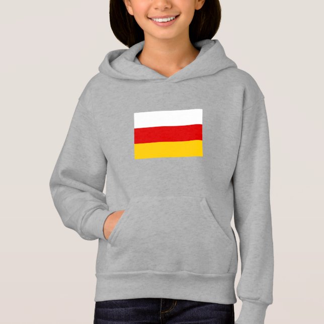 South Ossetia Flag Hoodie (Front)