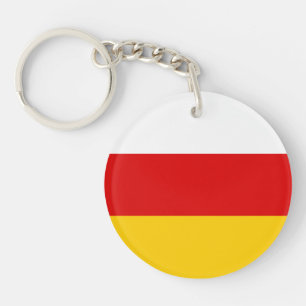 South Ossetia Flag Keychain