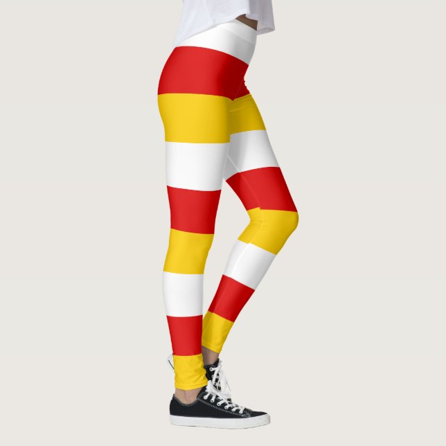 South Ossetia Flag Leggings (Right)