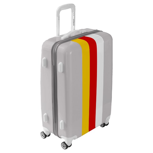 South Ossetia Flag Luggage (Rotated Left)