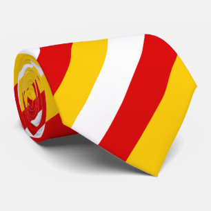 South Ossetia Flag Neck Tie