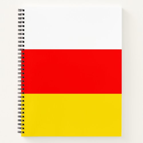 South Ossetia Flag Notebook