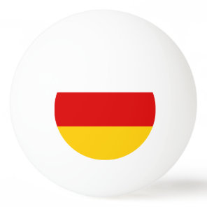 South Ossetia Flag Ping Pong Ball