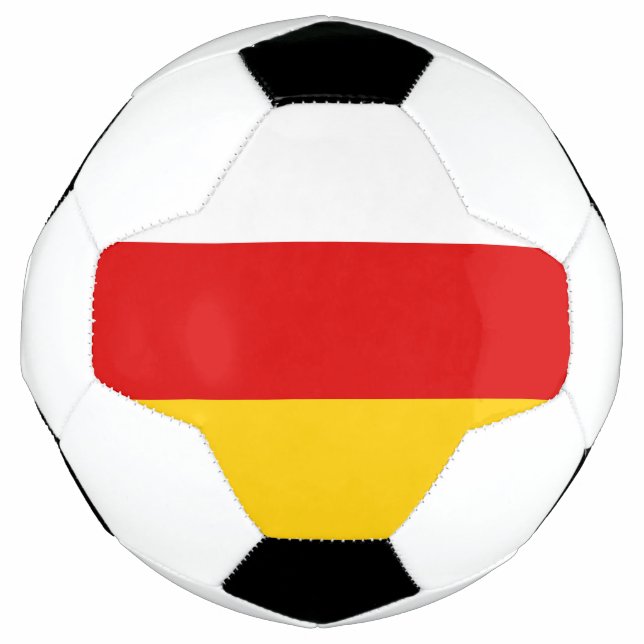 South Ossetia Flag Soccer Ball (Front)