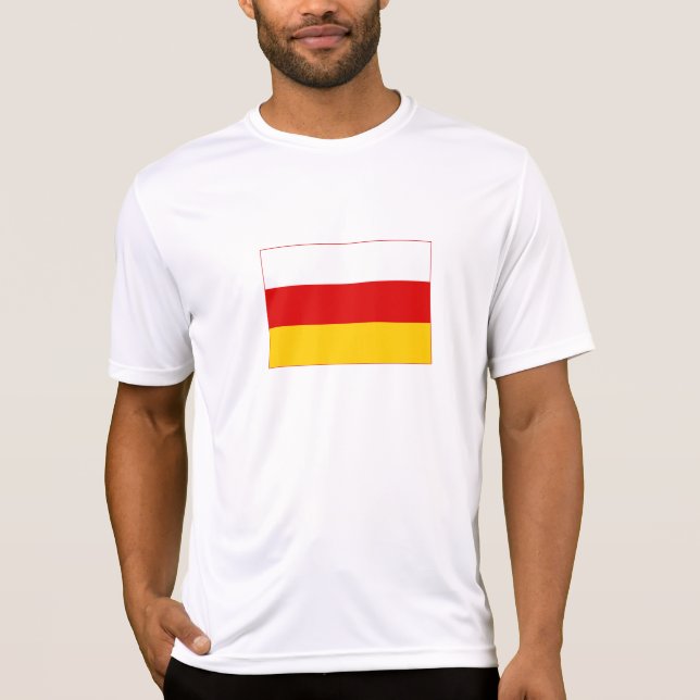 South Ossetia Flag T-Shirt (Front)