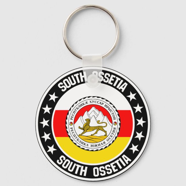 South Ossetia Keychain (Front)
