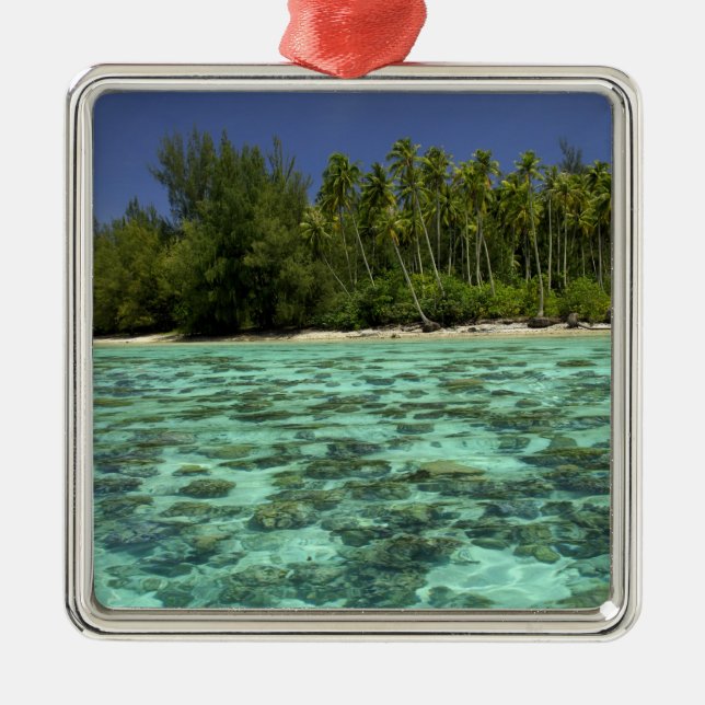South Pacific, French Polynesia, Moorea 3 Metal Ornament (Front)