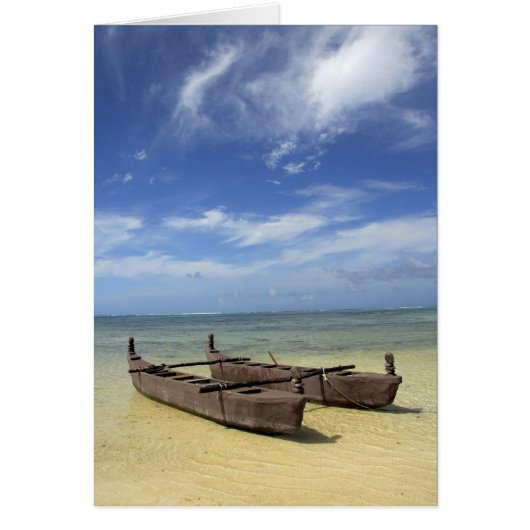 South Pacific, French Polynesia, Moorea. Cards (Front)
