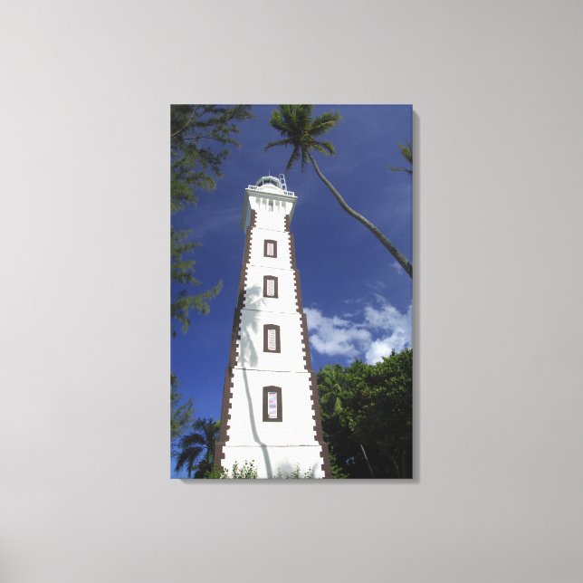 South Pacific, French Polynesia,Tahiti. Venus Canvas Print (Front)