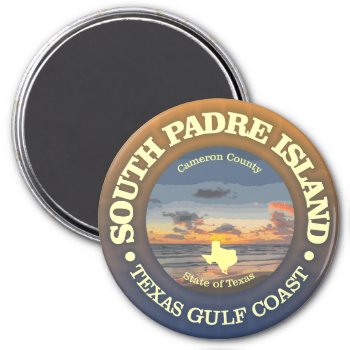 South Padre Island (c) Magnet by NativeSon01 at Zazzle