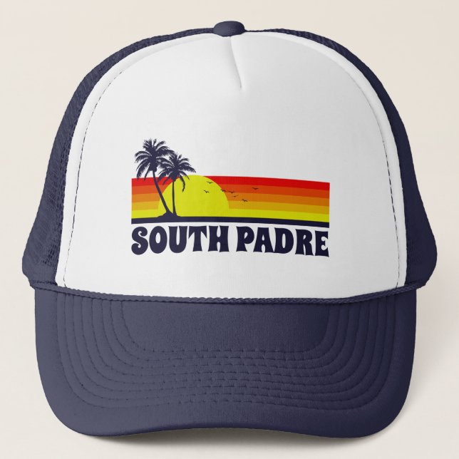 South Padre Island Texas Trucker Hat (Front)