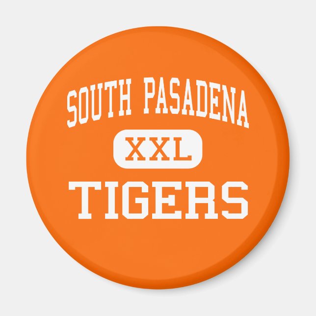 South Pasadena - Tigers - High - South Pasadena Magnet (Front)